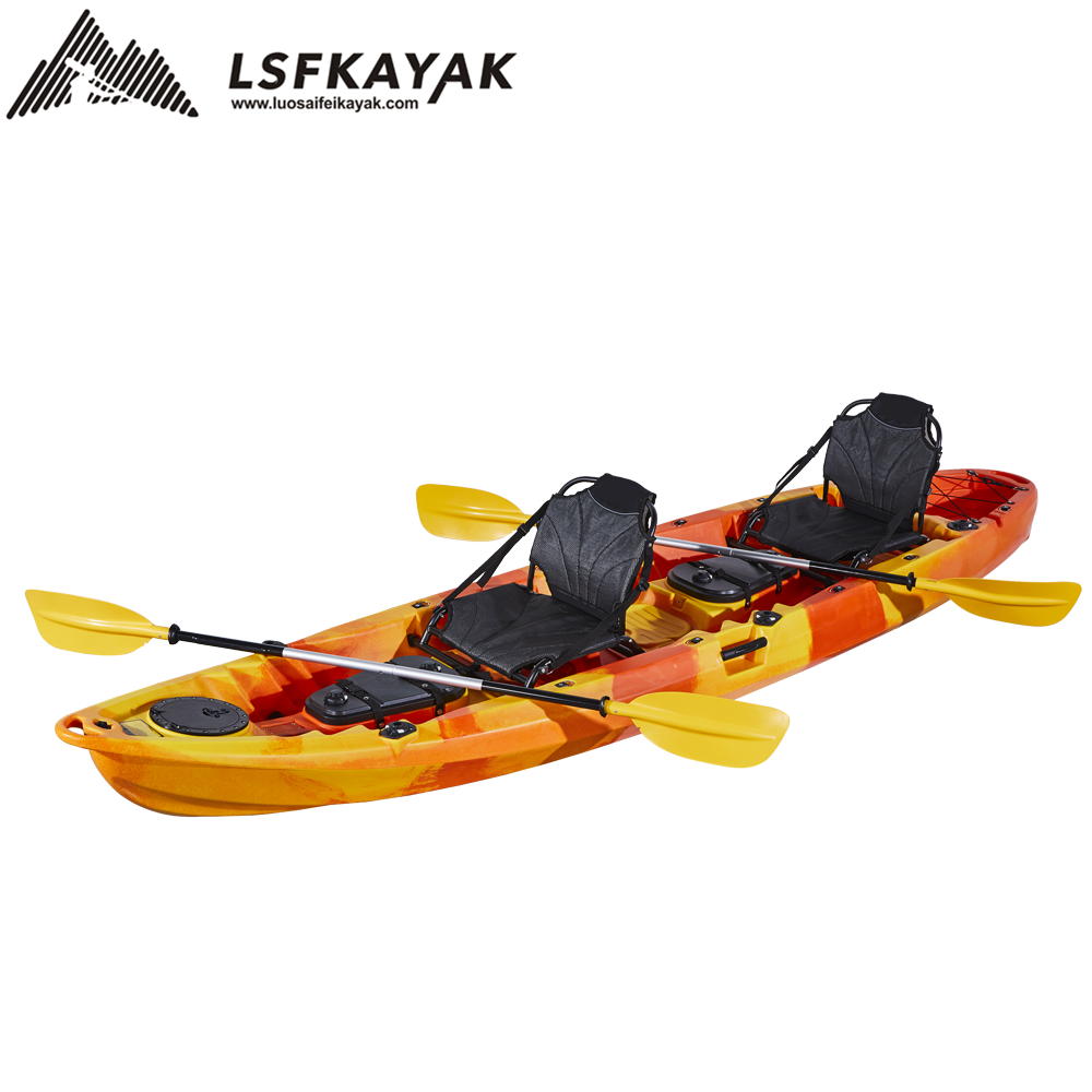 LSF KAYAK Family Kayak 2 Person Sit On Top Rowing Boat