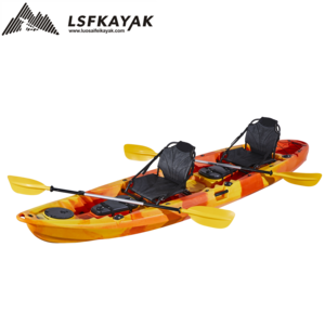 LSF KAYAK Family Kayak 2 Person Sit On Top Rowing Boat