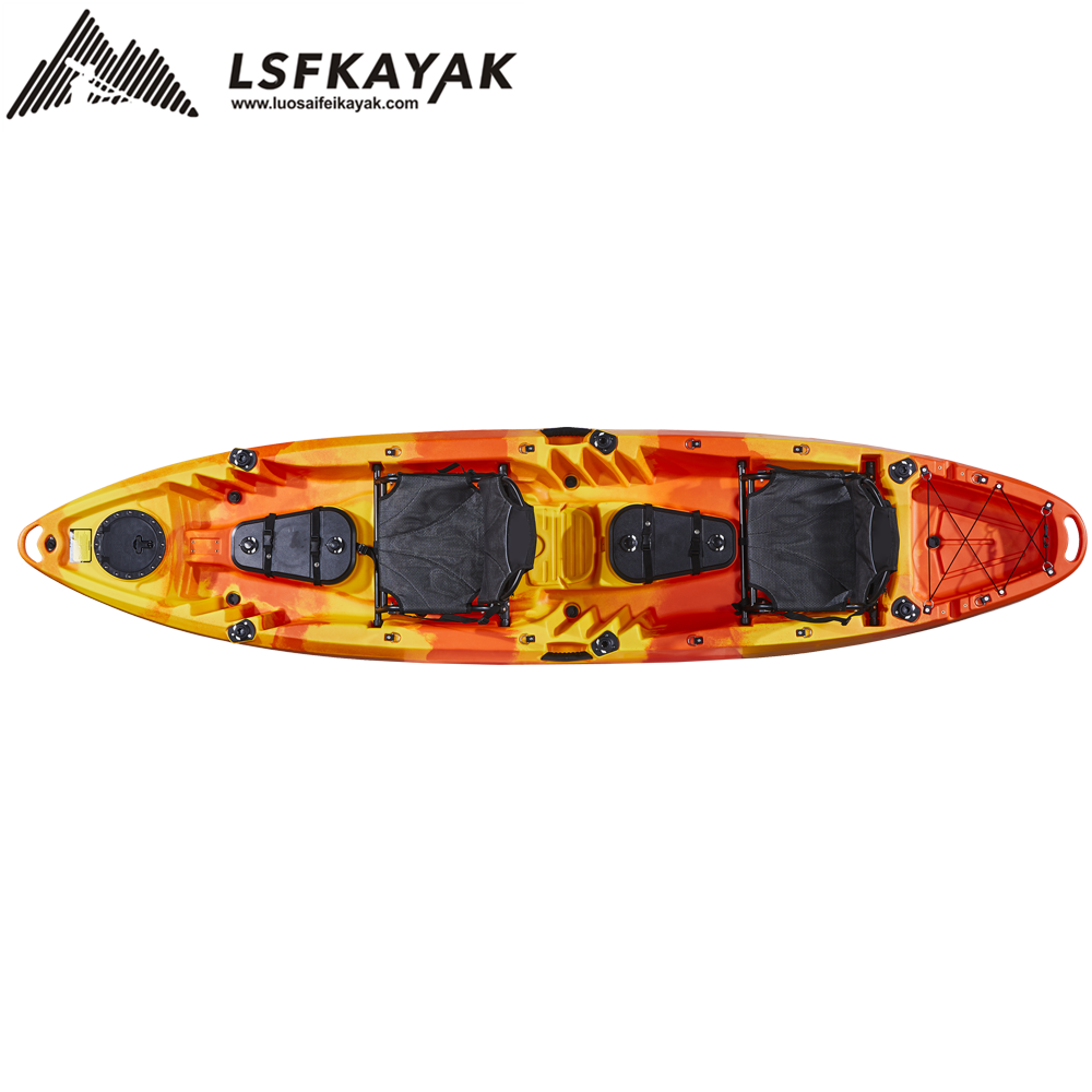 LSF KAYAK Family Kayak 2 Person Sit On Top Rowing Boat