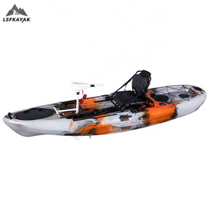 New design kayak with electric trolling motor/fishing kayak/single fishing kayak with engine