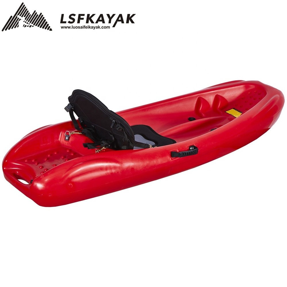 LSF Single Seat One Person 6FT Fishing Sit On Top Baby Child Canoe LLDPE Plastic Kayak