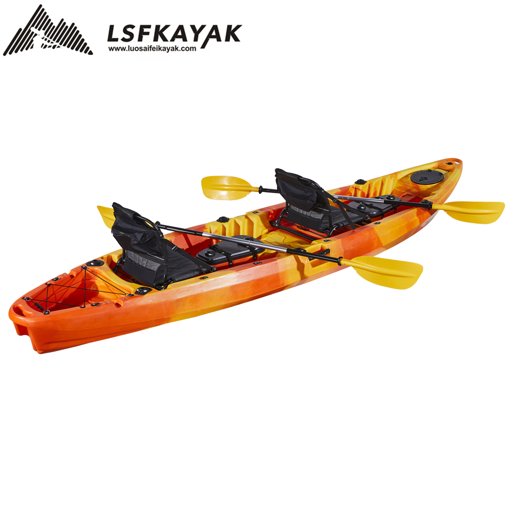 LSF KAYAK Family Kayak 2 Person Sit On Top Rowing Boat