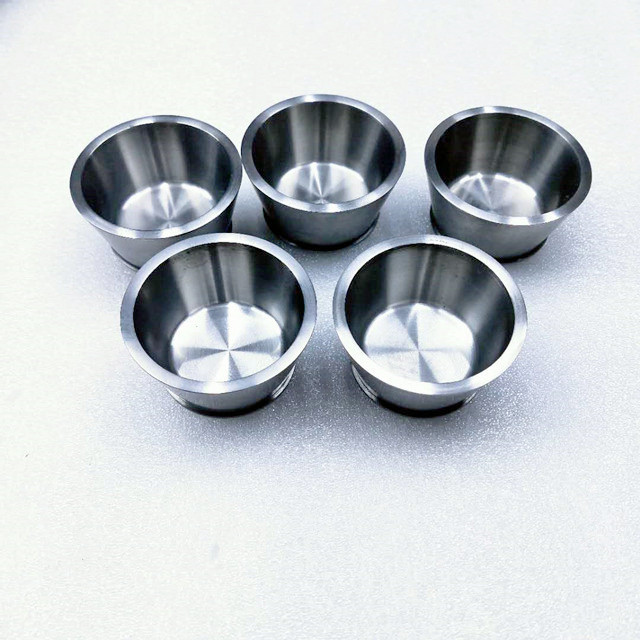 Forged sintering molybdenum crucible  used in sapphire single crystal growth furnace