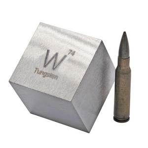 Customized 99.95% pure  wolfram tungsten cube 1 kg tungsten price per kg