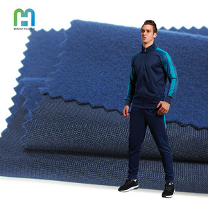 2024 Trends jersey knit products supplier 100 polyester tricot sport tracksuit fabric for european tracksuit