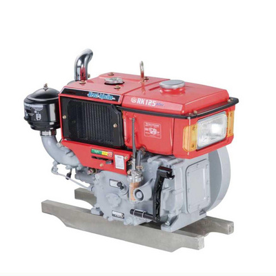 New product RK125 water cooled 4 stroke kubota single cylinder diesel engine