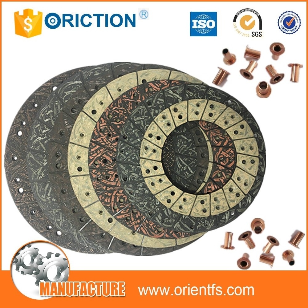 Factory Price High Quality Friction Material  Woven Clutch Facing And Rivets