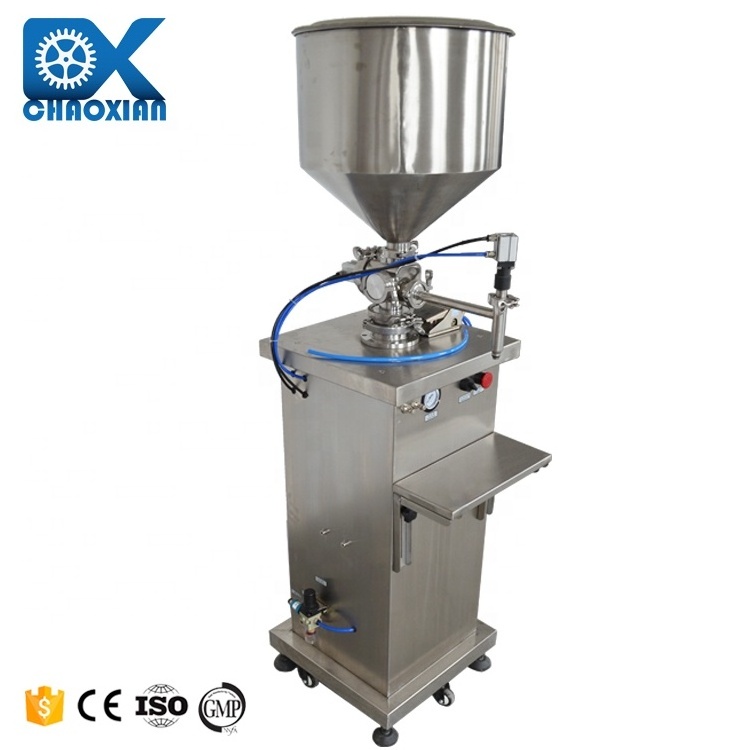 Semi Auto Piston Gorilla Glucose Liquid Glass Water Vial Syrup Gravity Small Bottle Filling Machine