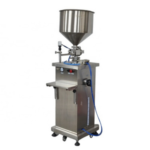 Semi Auto Piston Gorilla Glucose Liquid Glass Water Vial Syrup Gravity Small Bottle Filling Machine