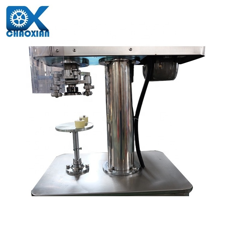 Semi Automatic Canning Fish Tin Cans Seamer Seaming Sealing Machine For Paper Tube Can Low Price