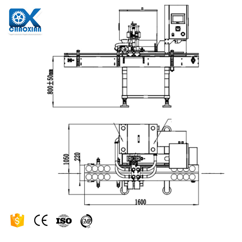 Automatic Single Head Servo Motor Gear Pump Rotor Pump 20 Liter Liquid Bottle Filling Machine