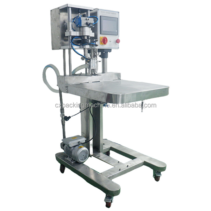 Automatic Digital Control Bag-In-Box Sauce Pouch Juice Oil Bag Red Wine Food Liquid Water BIB Filling Capping Machine