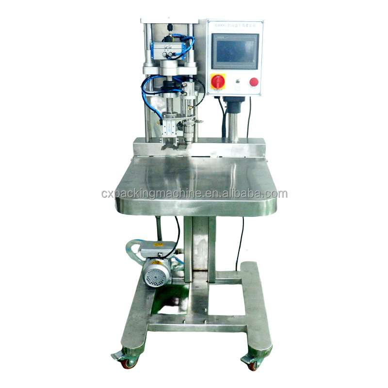 Automatic Digital Control Bag-In-Box Sauce Pouch Juice Oil Bag Red Wine Food Liquid Water BIB Filling Capping Machine