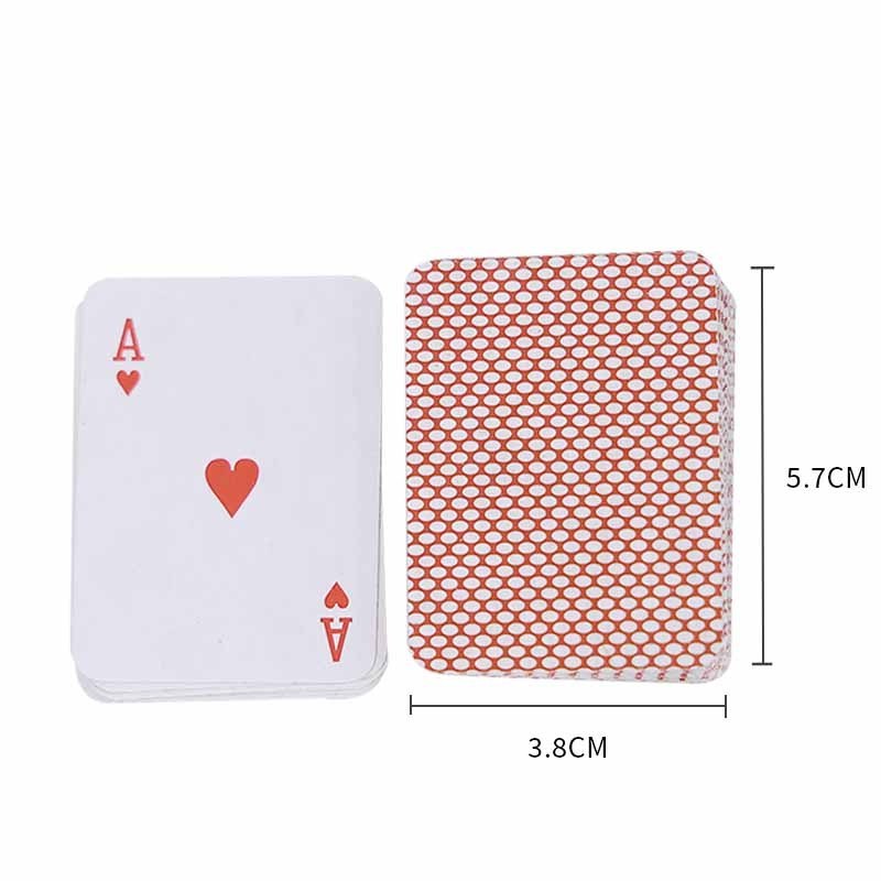 Factory Supply Custom Mini Poker Cards Quality Small Playing Cards