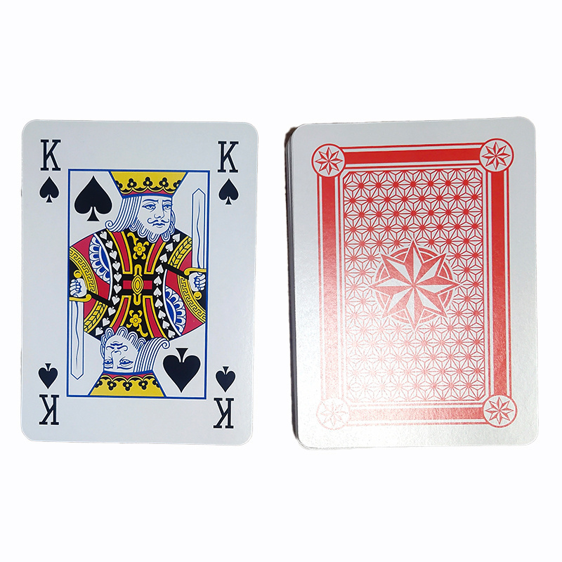 Promotional Price Custom Design Playing Cards Large Size Playing Cards Poker