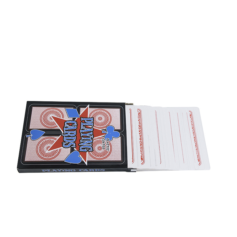 High Quality Custom Logo Playing Cards Game 12.2cm*17cm Large Print Playing Poker Cards