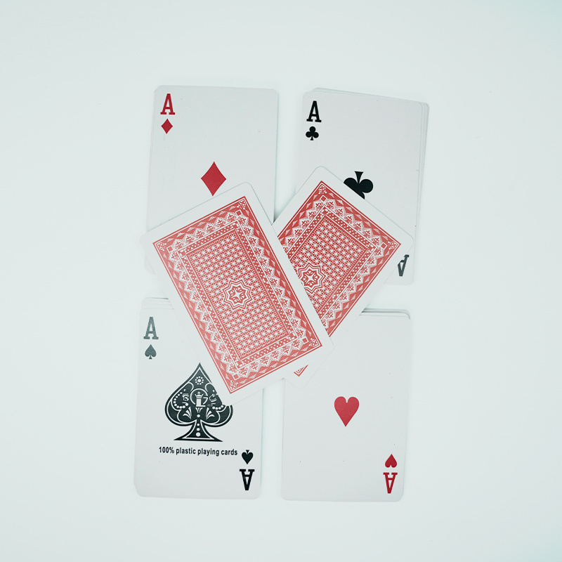 Best Price Custom Poker Cards Plastic Durable Wholesale Good Quality Plastic Playing Cards Poker