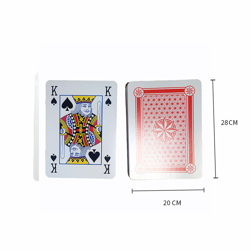 New Trend Product Wholesale Card Play Print Especial Custom Design Jumbo Playing Card