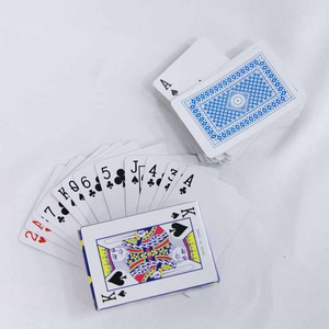 Professional Mini Wholesale Poker Card Red and Blue Custom Printing Table Play Cards