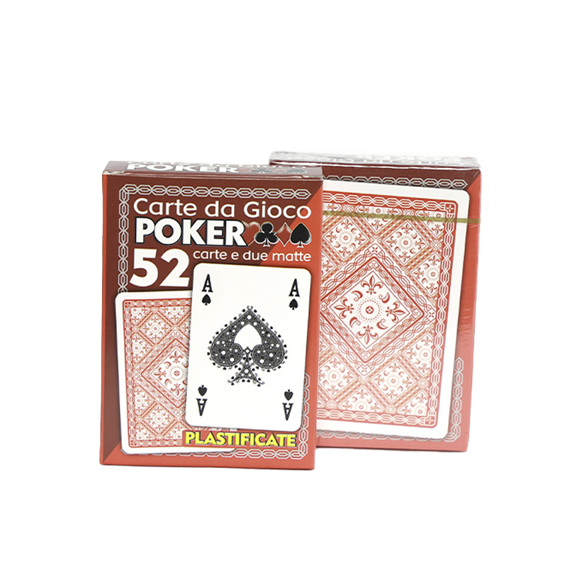 Factory New Design Luxury Poker Gift Set Waterproof Durable Poker Playing Card