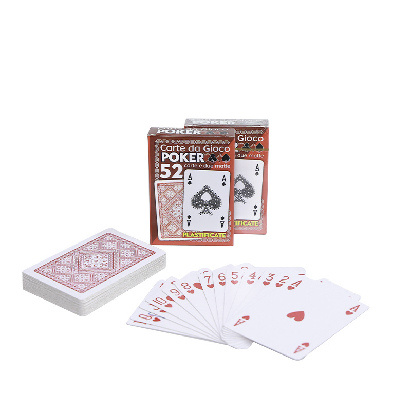 Factory New Design Luxury Poker Gift Set Waterproof Durable Poker Playing Card