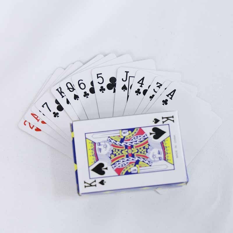 Professional Mini Wholesale Poker Card Red and Blue Custom Printing Table Play Cards