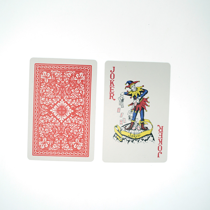 High Quality Custom Logo Plastic Water Proof Playing Cards Wholesale Clear Plastic Playing Card Box