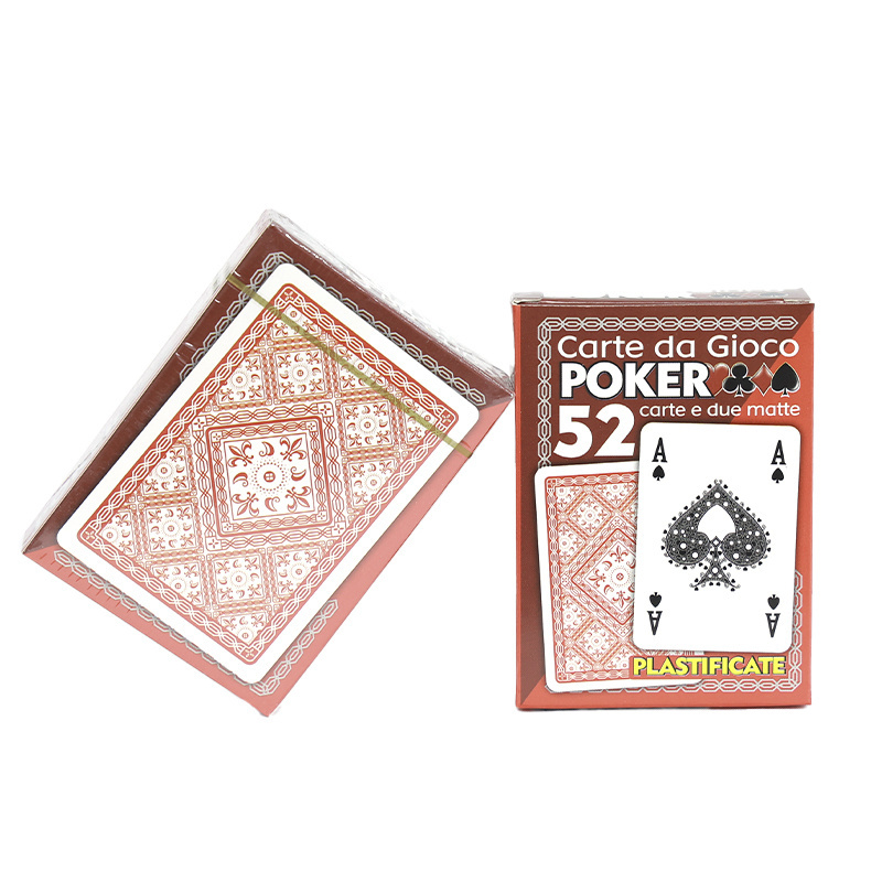 Factory New Design Luxury Poker Gift Set Waterproof Durable Poker Playing Card