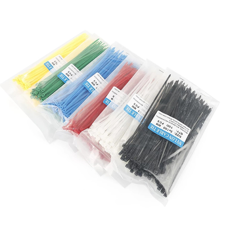 4.6*150mm Approved Self Locking Nylon Cable Ties 66 Plastic Zip Ties Cable,High Quality Wire Tie Wrap With Factory Price