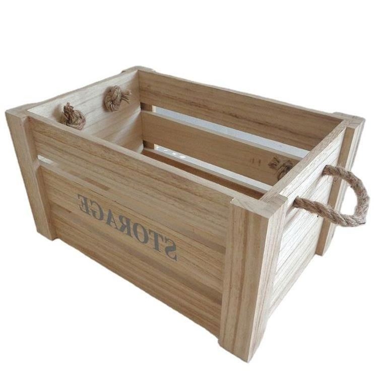 Wholesale Antique Vintage Recycled Wood Vegetables Fruit Crates Wood Box old wooden fruit crates for sale