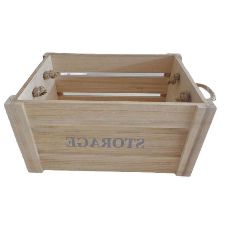 Wholesale Antique Vintage Recycled Wood Vegetables Fruit Crates Wood Box old wooden fruit crates for sale