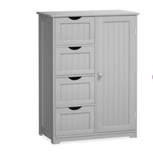 Wholesale White Modern 4 Tier and 1 door Bedroom Storage Drawer Cabinets Living Room Furniture Side Cabinet With 4 Drawers