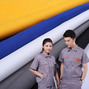 OEM ODM High Quality Polyester Gabardine Fabric for Overalls Worker Wear Cargo Pants