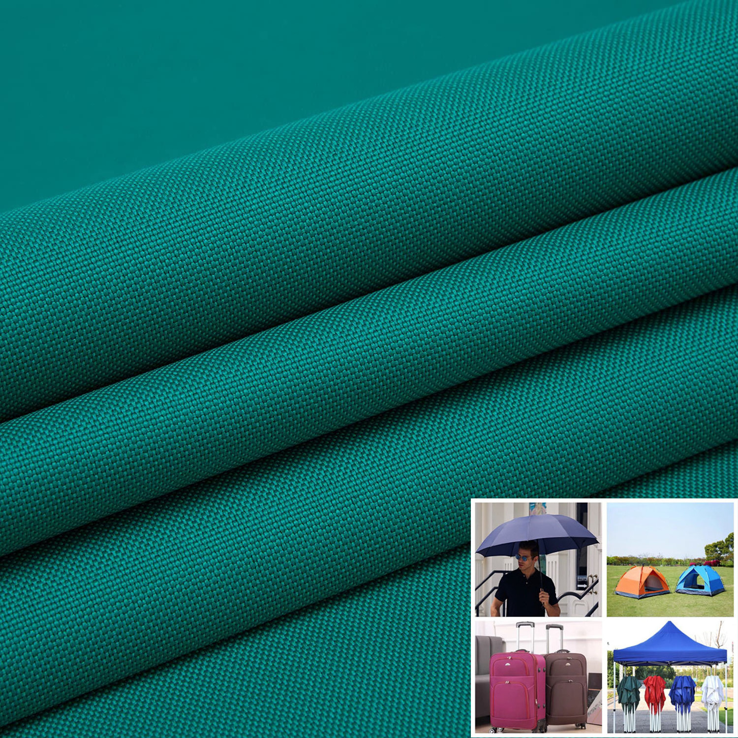 High quality 100% polyester 300D 600D 900D 1680D waterproof solid color oxford fabric for Tents, Bags, Luggage