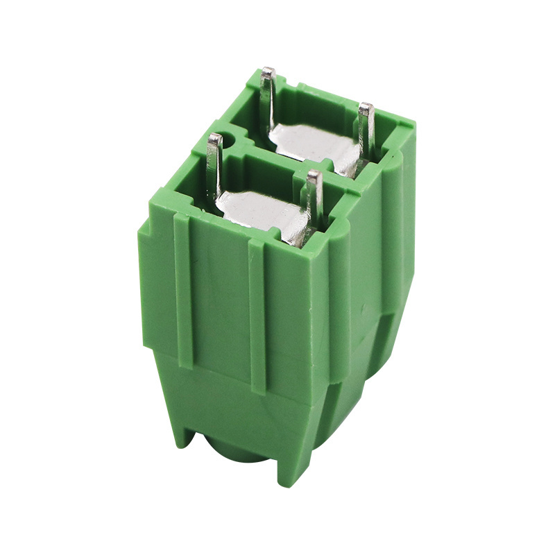 1000V 65A PCB green screw terminal block with 10.16mm pitch 2 way