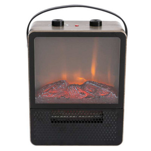 1500W 3D flame effect mini portable tabletop electric fireplace space heater with ETL certificate