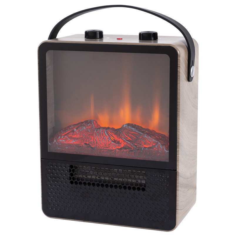 1500W 3D flame effect mini portable tabletop electric fireplace space heater with ETL certificate