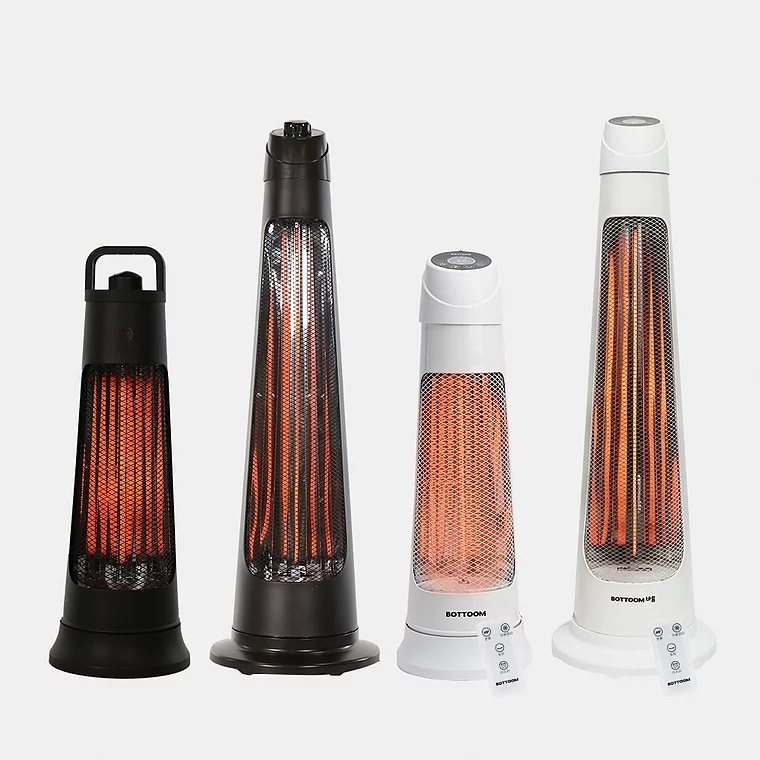 900W outdoor waterproof IPX4 floor standing vertical infrared carbon portable patio heater