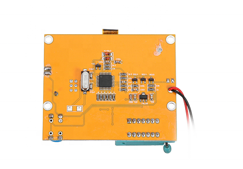 LCR-T4 Mega328 Digital Transistor Tester Diode Triode Capacitance ESR Meter MOS/PNP/NPN LCR TESTER METER 12864 LCD screen