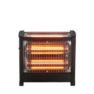 220V 1200W/2000W 2-Sided Quartz Tube Room Heater