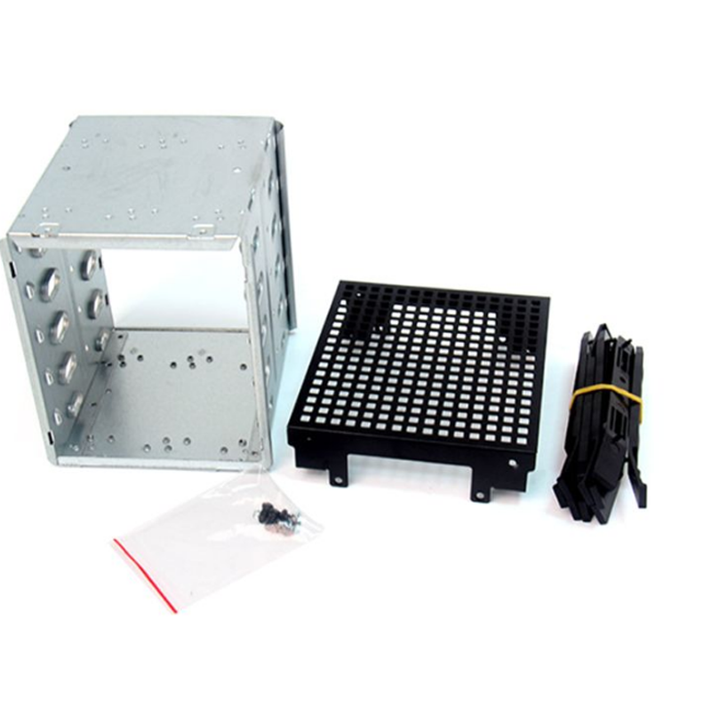 Large Capacity Stainless Steel HDD Hard Drive Cage Rack SAS SATA Hard Drive Disk Tray Caddy for Computer Accessories