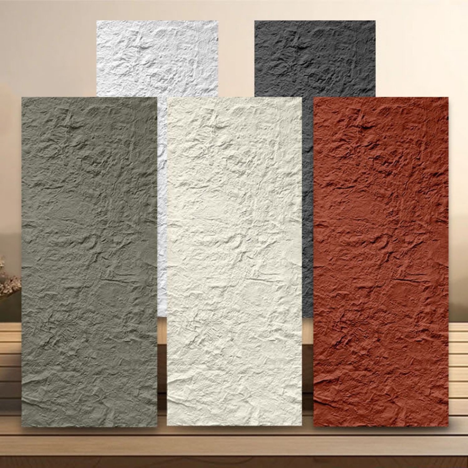 Wholesale price PU wall board lightweight flexible exterior stone  3d Faux Brick wall