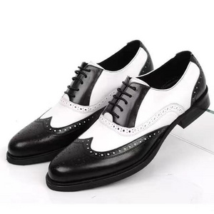 China Factory Custom Branded Men's Dress Leather Shoes Lace up Mix Colour Formal Oxford Wedding Party Office Shoes Men Wholesale