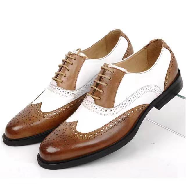 China Factory Custom Branded Men's Dress Leather Shoes Lace up Mix Colour Formal Oxford Wedding Party Office Shoes Men Wholesale