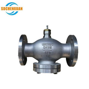 Remote control water shut off valve steam pressure control valve