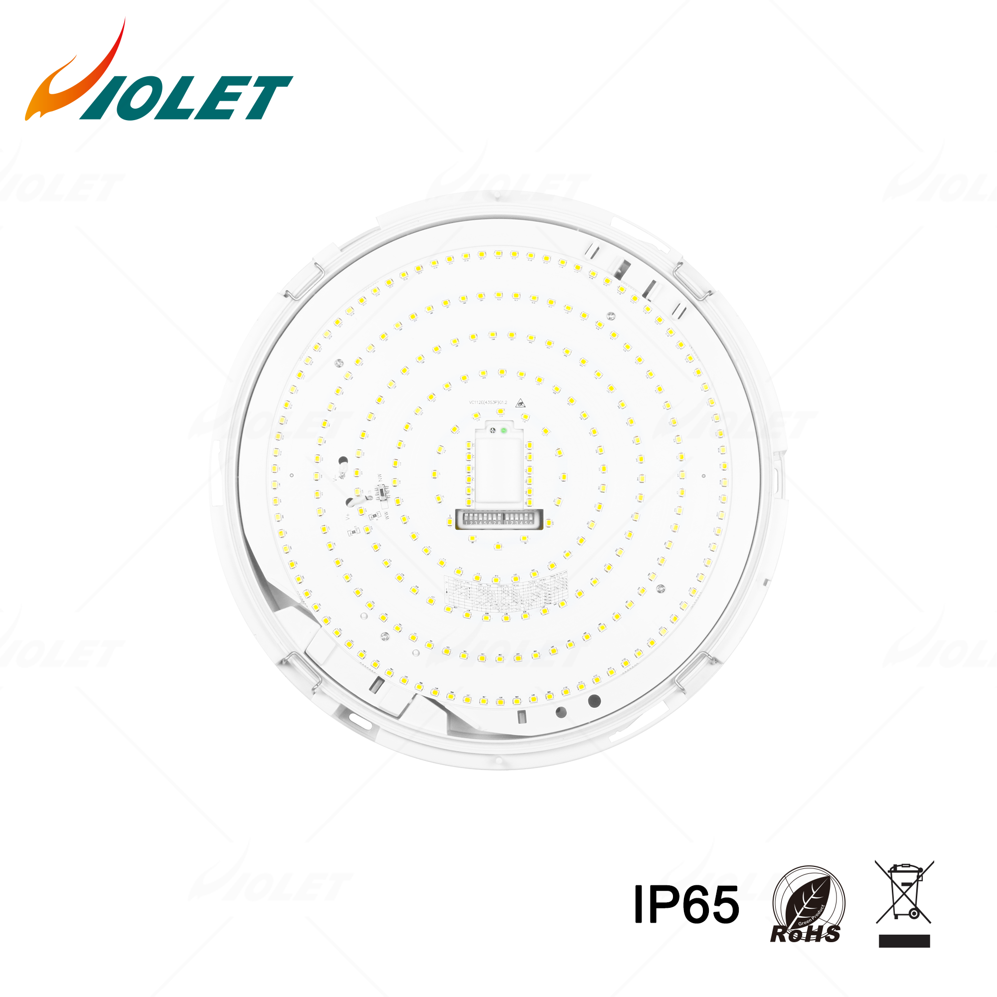 IP65 IP66 IK10 led outdoor ceiling light linkable motion sensor 3000K 4000K  waterproof ceiling light