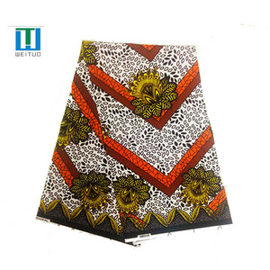 2019 newest designs african wax fabric hollandias wax printed high quality fabric