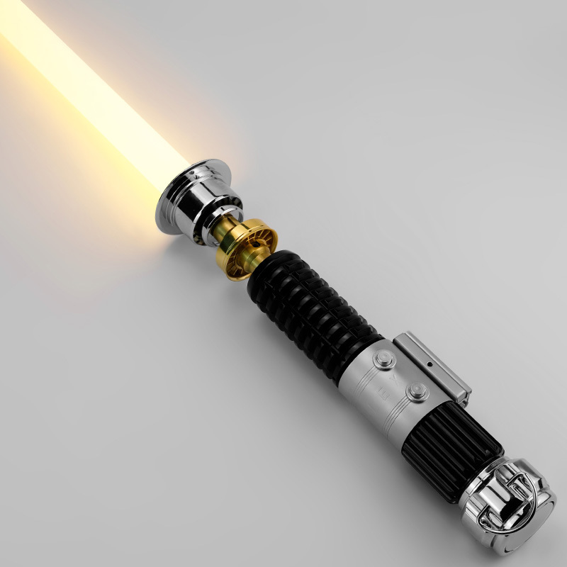 THY Saber metal hilt heavy duel RGB NEO ObiWan lightsaber with smooth swing Obi-Wan pixel saber