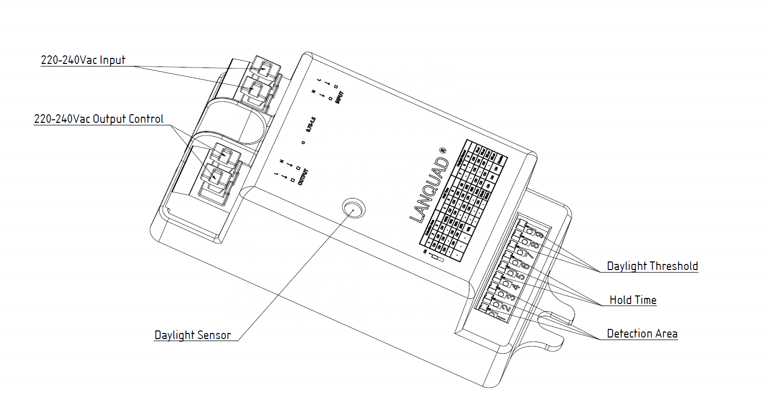 High sensitive radar detector for led light ceiling mount radar motion sensor microwave motion sensor switch for panel lights