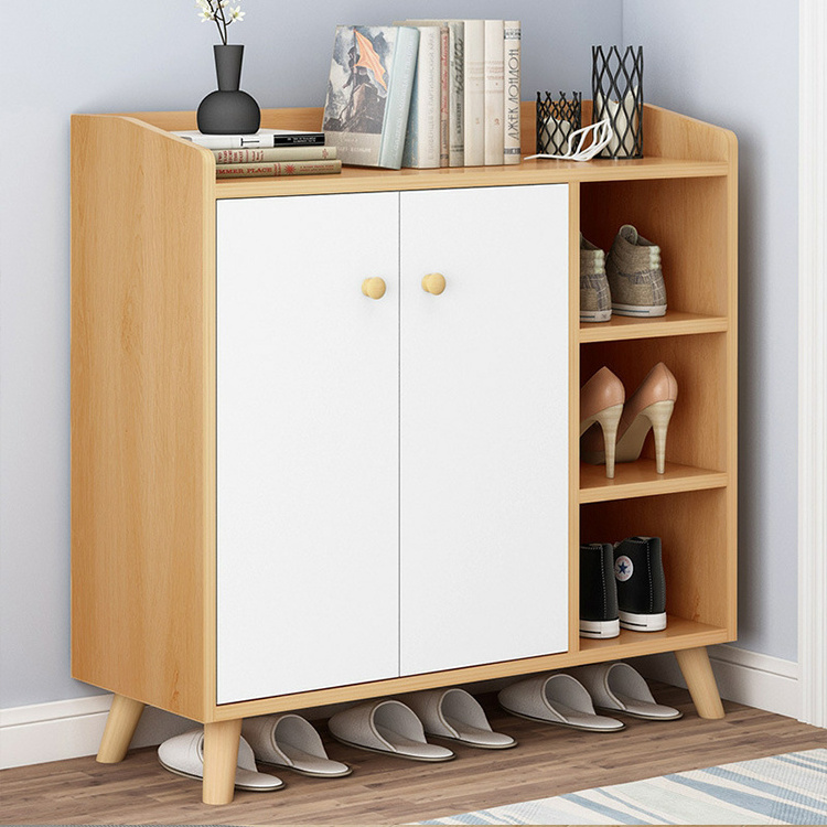 Nordic living room shoe rack modern simple light luxury thin shoe cabinet